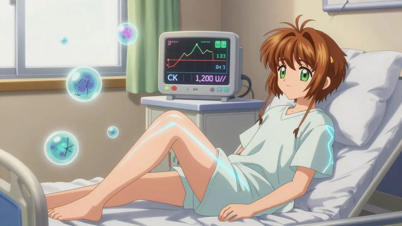 Daptomycin Muscle Toxicity: What You Need to Know About CK Monitoring and Symptoms